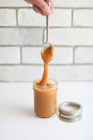 Jarred Salted Caramel Sauce