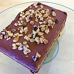 Walnut Chocolate Cake