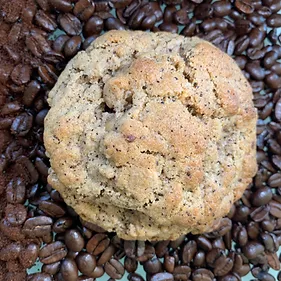 Espresso Salted Caramel Cookies