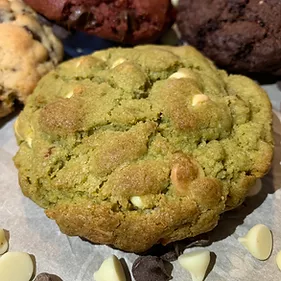 Matcha White Chocolate Chip Cookies