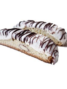 Biscotti-Almond White Choc Tx