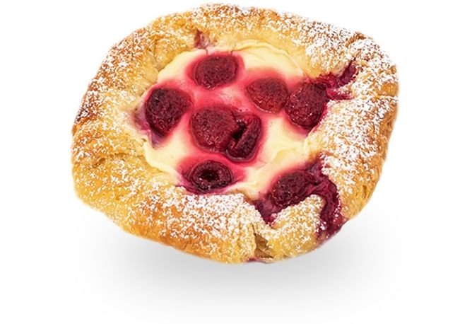 Danish - Raspberry and Custard