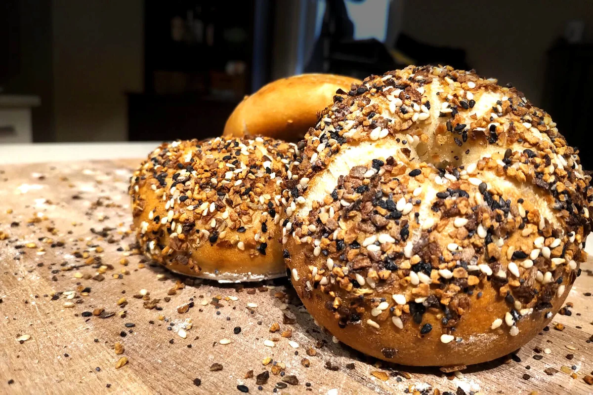 Bagel, NY Style Sourdough Plain- Pack of 12