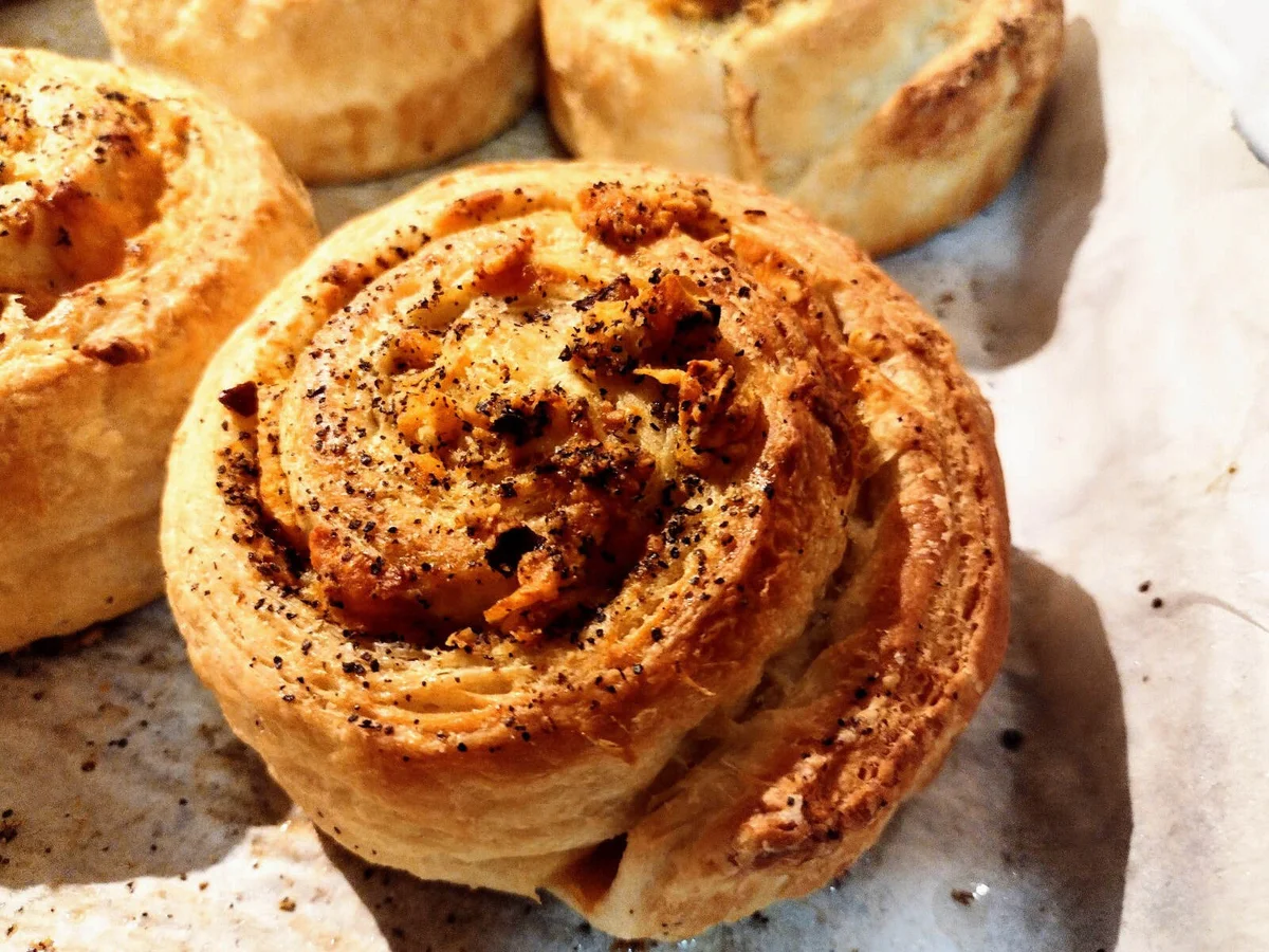 Zaatar Swirl Croissant- Pack of 6