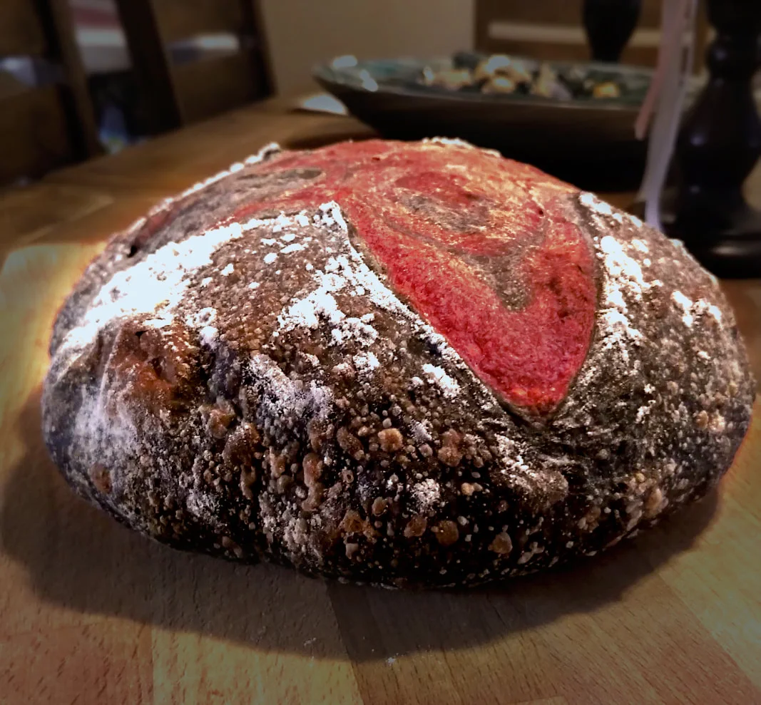Marble Sourdough Bread