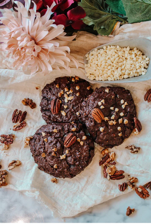 Flourless Walnut Cocolate Cookie (GF)