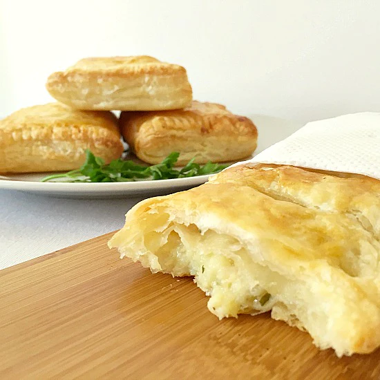 4 Cheese & Onion Pasties