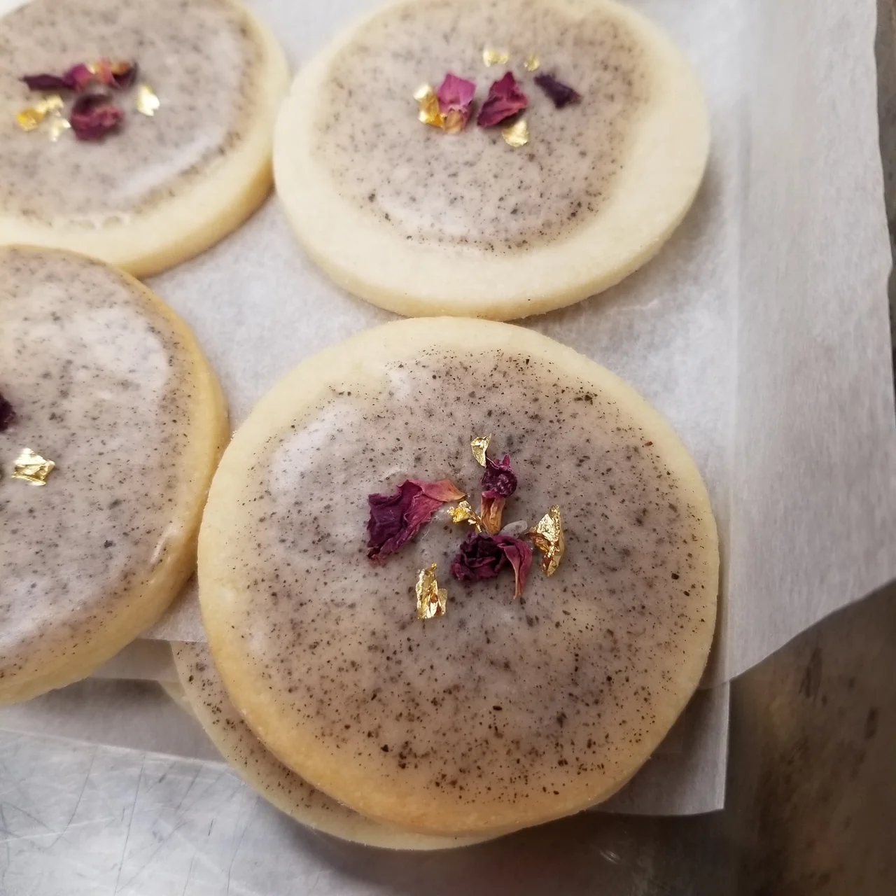 Earl Grey & Rose Shortbread 6 Pk