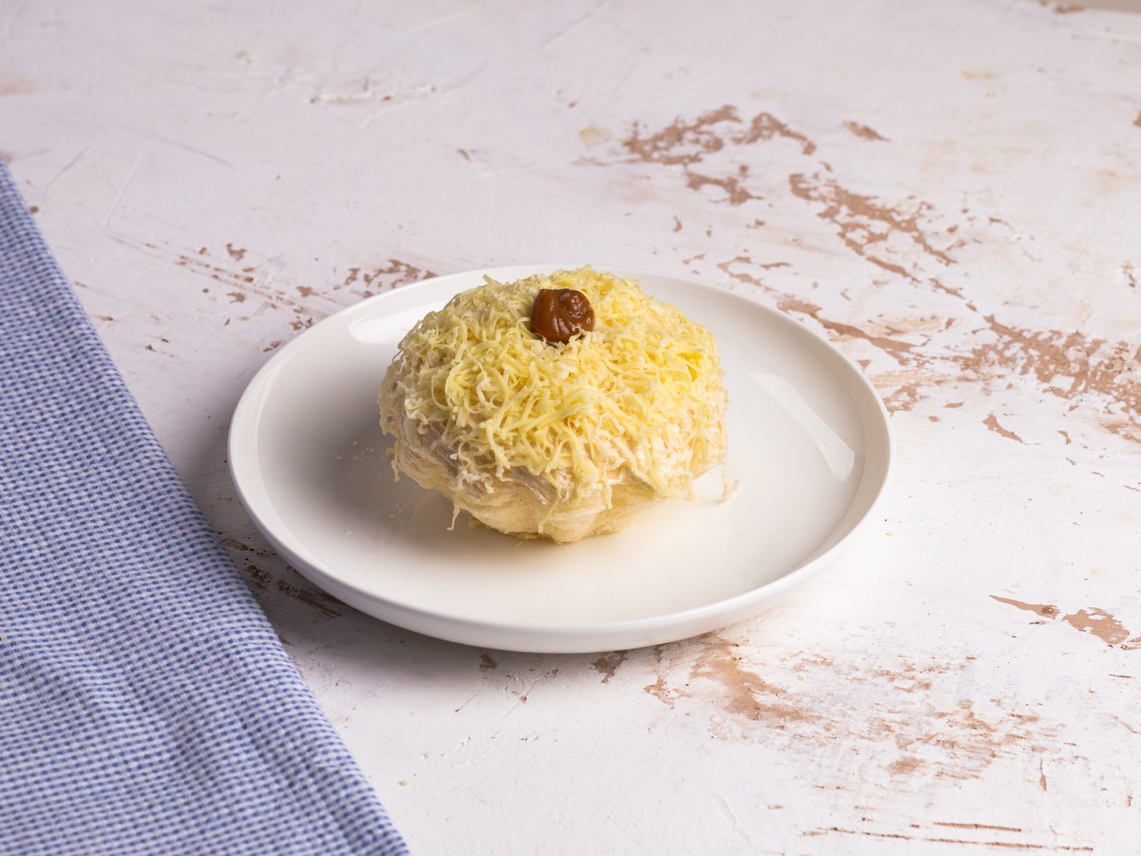Ube Macapuno Ensaymada - 1 piece