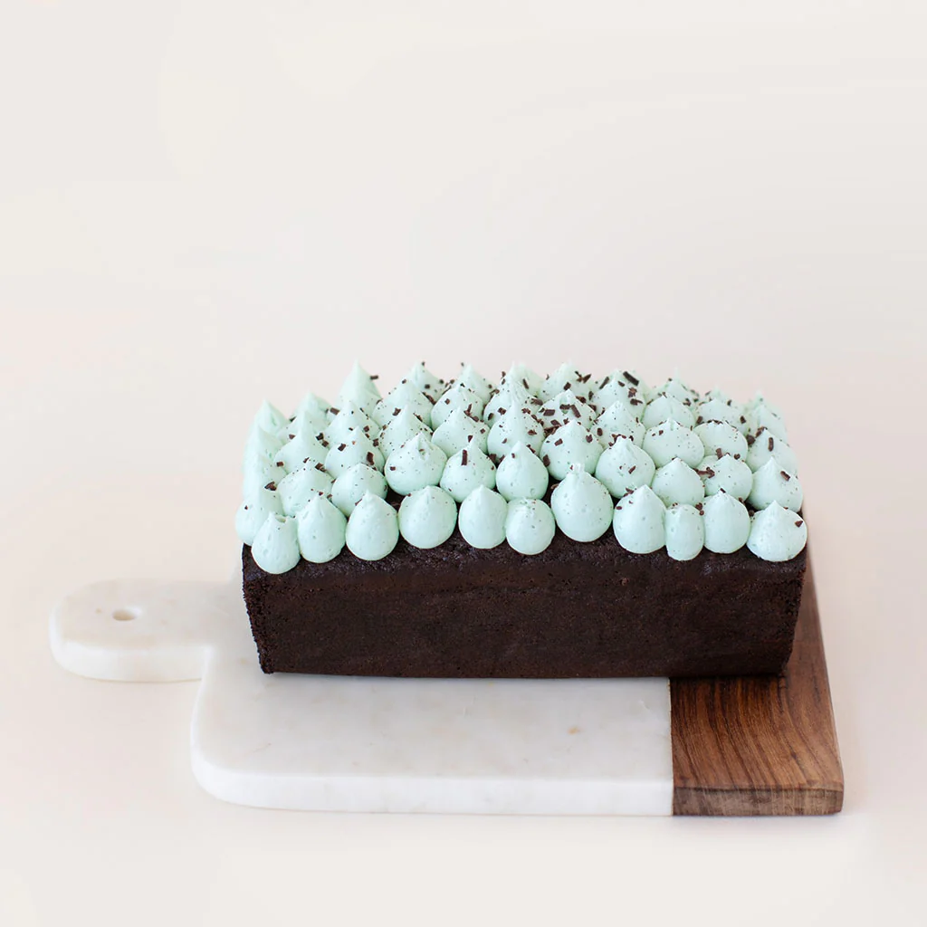 DOUBLE CHOCOLATE MINT LOAF