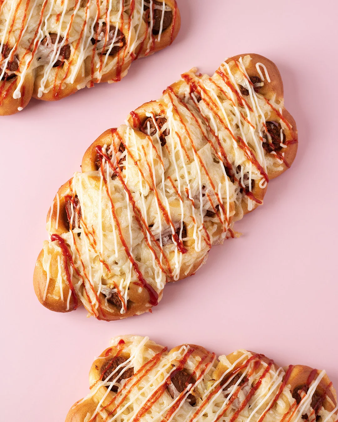 Korean-Style Sausage Bread