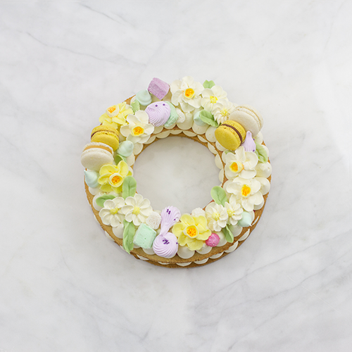 Wreath Shape Cream Tart