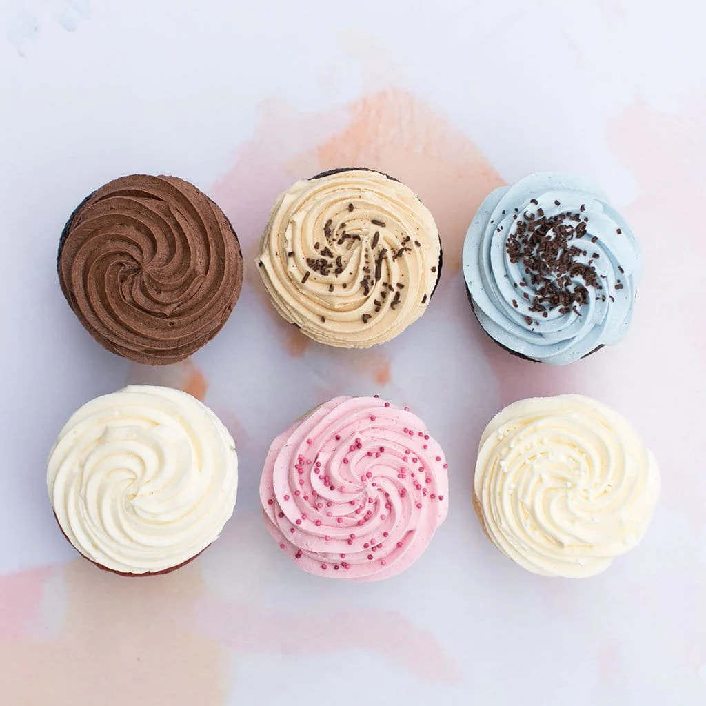 BUILD YOUR OWN HALF DOZEN ORIGINAL CUPCAKE ASSORTMENT