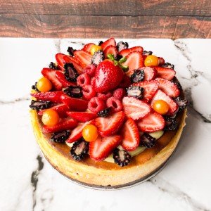 Fruit Flan 9 Inch Cake