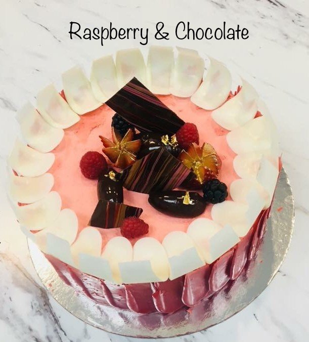 RASPBERRY AND WHITE CHOCOLATE