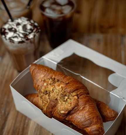 Pistachio Croissants