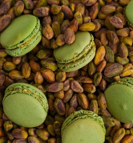 Pistachio Macarons
