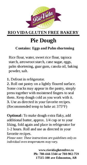 Pie Crust Dough