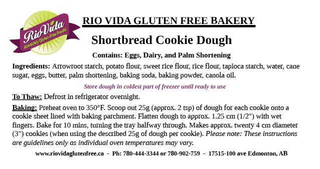 Shortbread Cookie Dough