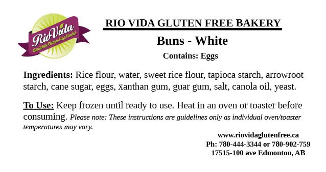 white Buns (Pack of 4)