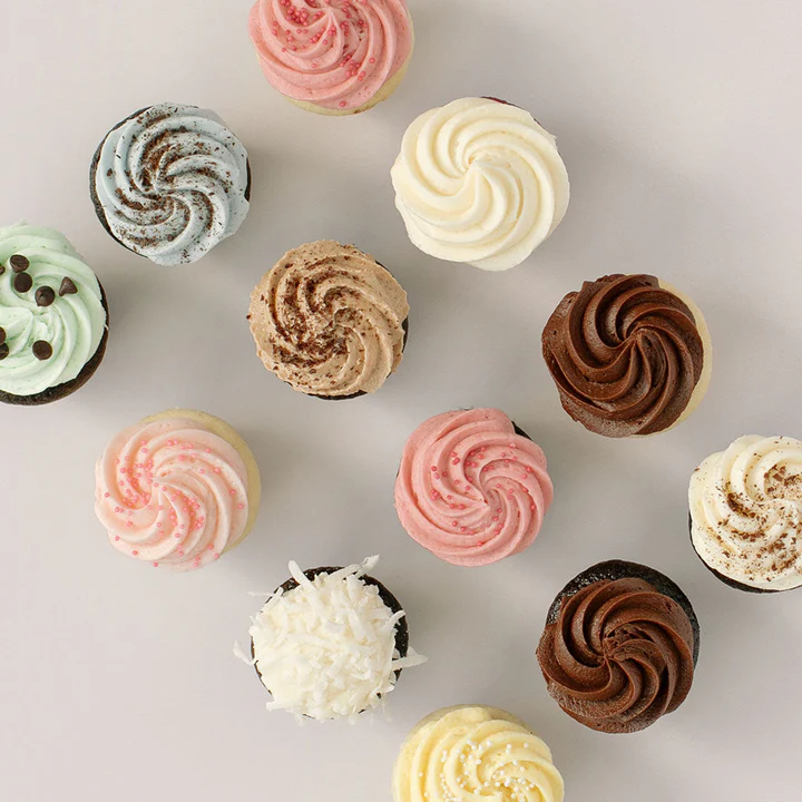 BUILD YOUR OWN MINI DOZEN CUPCAKE ASSORTMENT