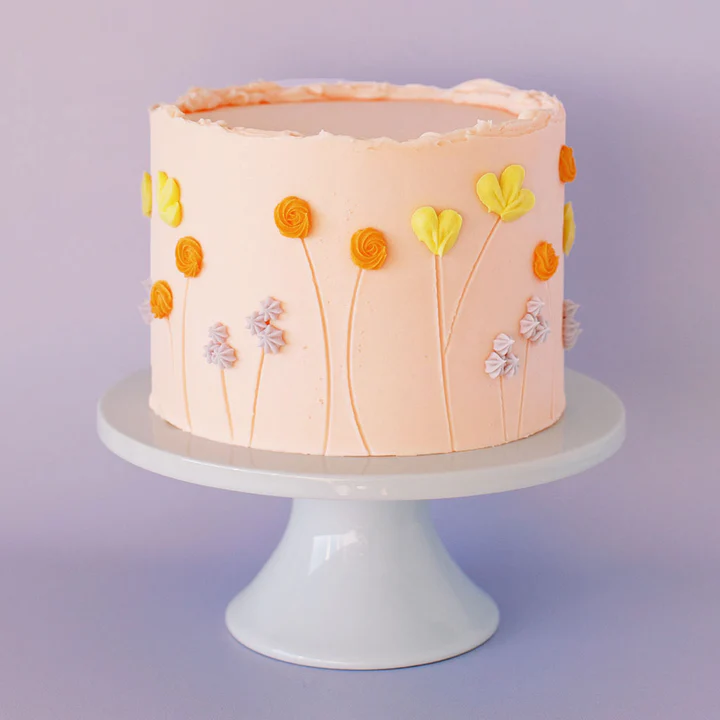 GLUTEN FREE SUMMER FLORAL CAKE