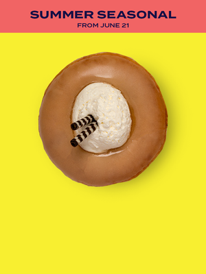 ROOT BEER FLOAT Donut