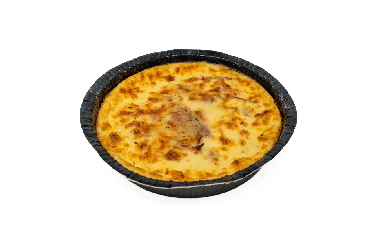 HAM & CHEESE QUICHE