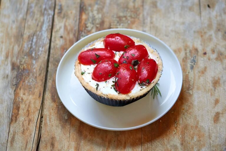GOAT CHEESE TOMATO TART