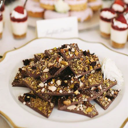2 dozen Chocolate Bark (*gf)