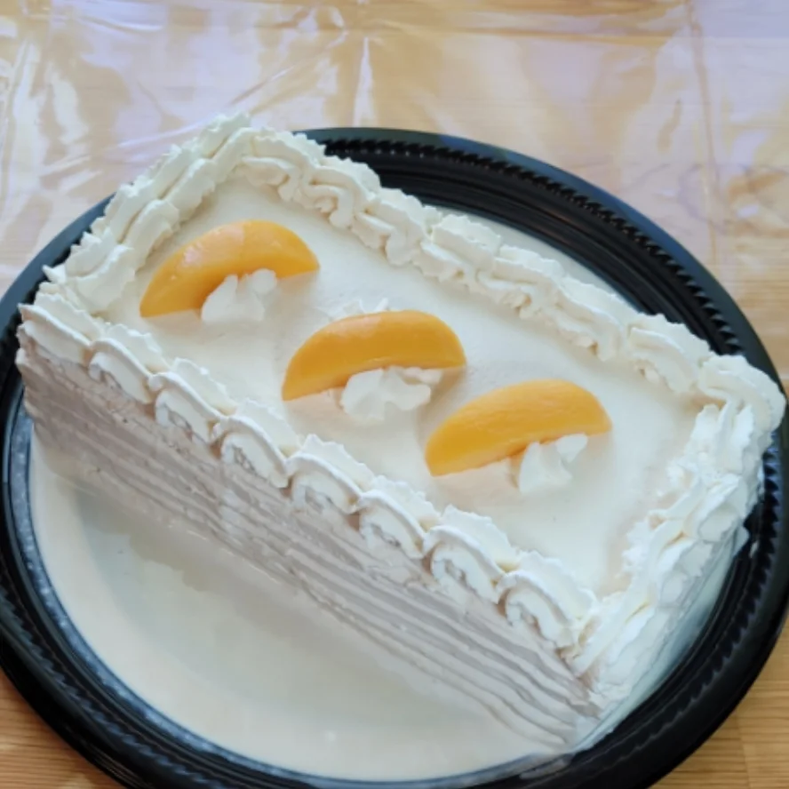 Small Size Three Milk Cake Peaches