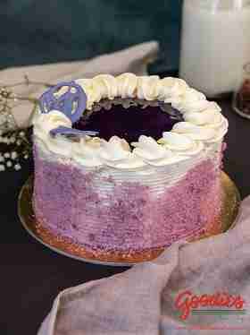 Ube (Purple Yam) cake