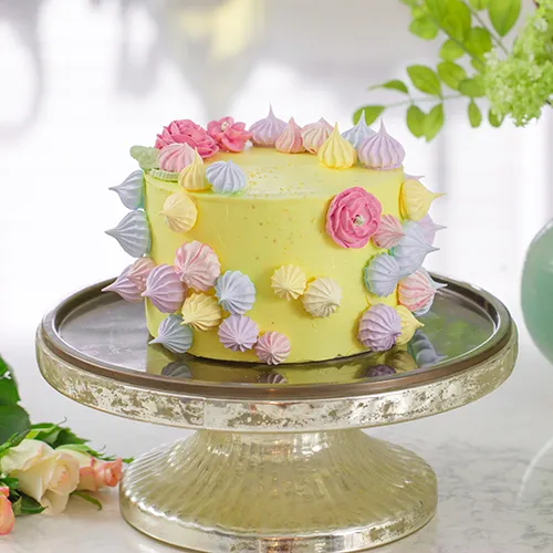 Mango-Passion Fruit Cake