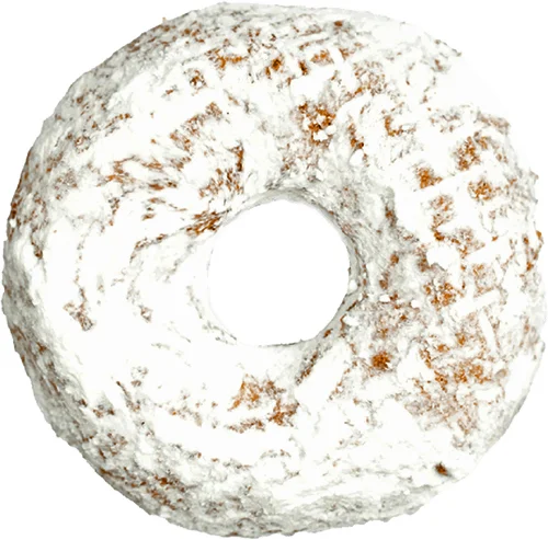 Powdered Sugar Donut