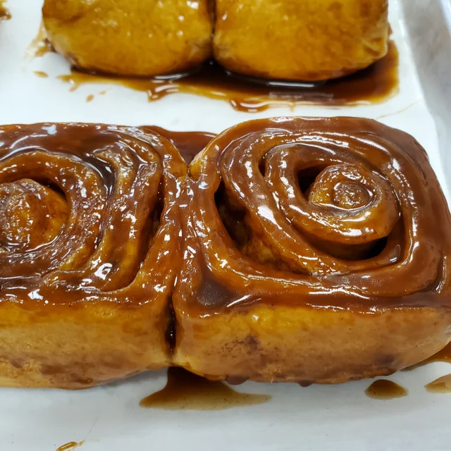 Sticky Brioche Cinnamon Buns (Kashew Bakery)