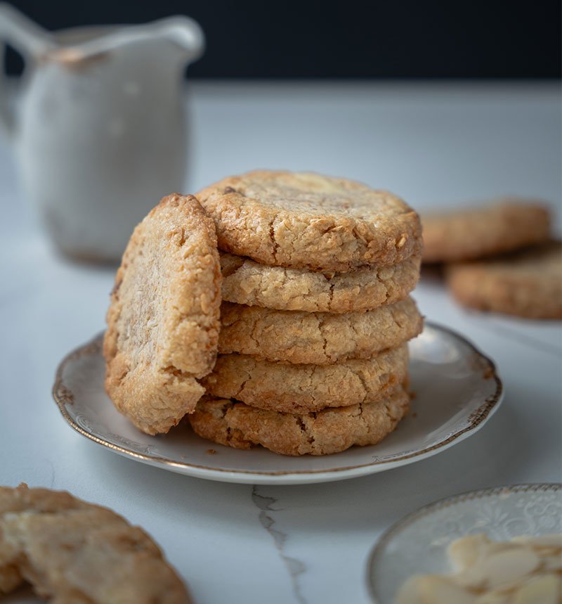 Almond Coconut White Chocolate Cookie