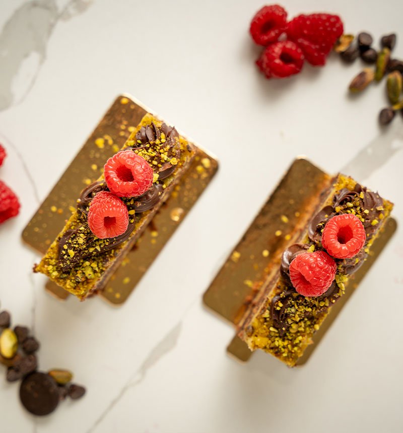 Pistachio Chocolate Cake