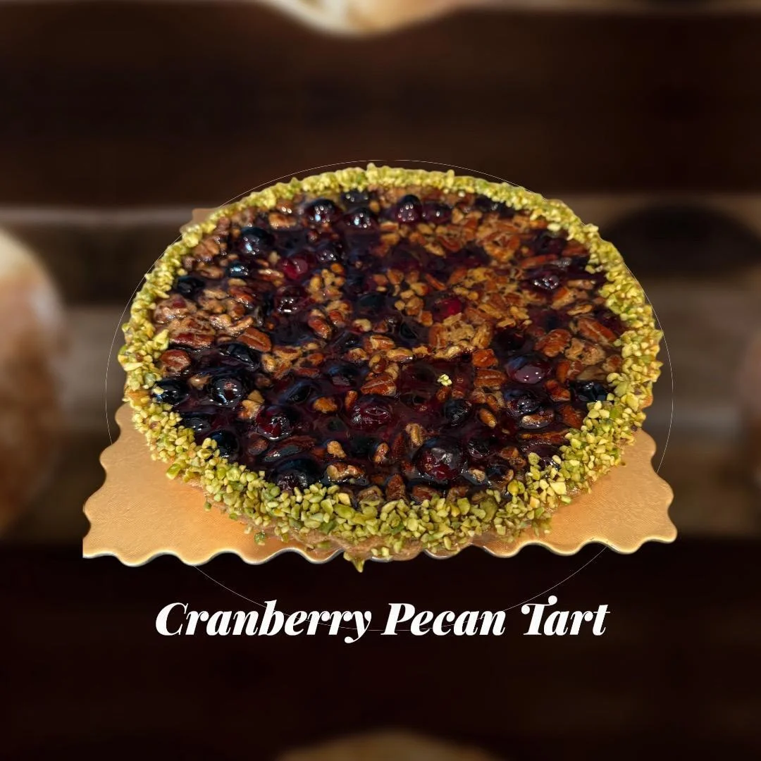 Cranberry Pecan Tart 8"