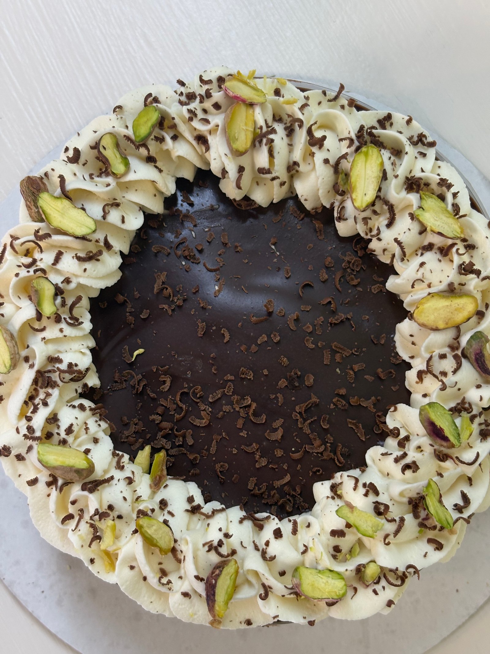 Chocolate Mouse Cake with Pistachio (6