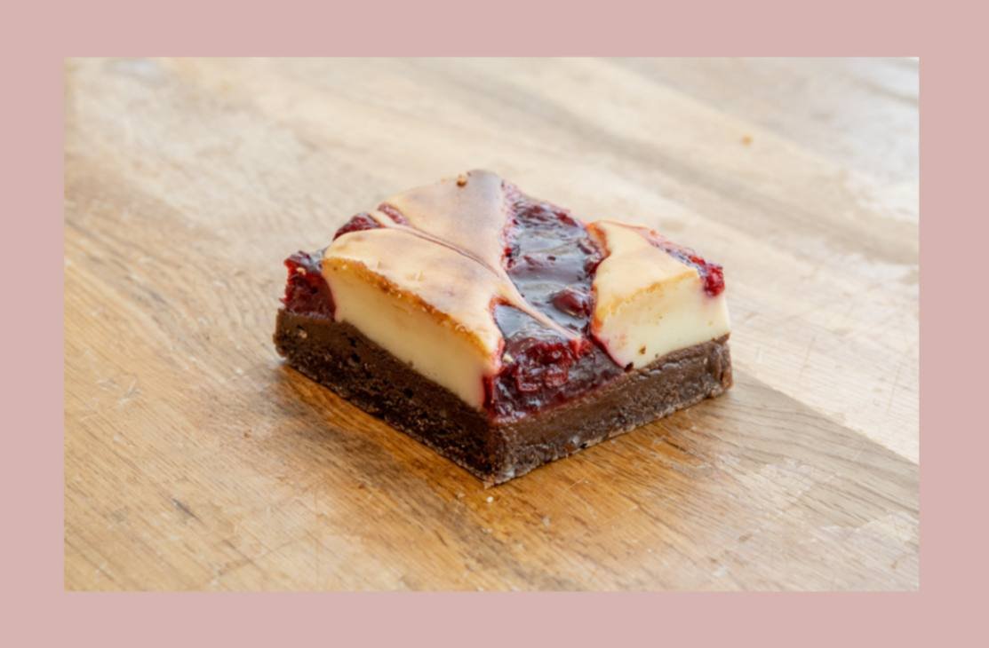 CHERRY CHEESECAKE BROWNIE