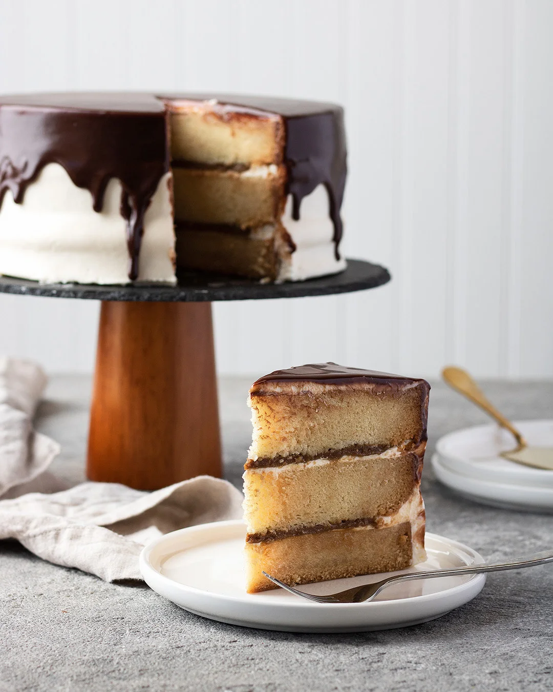 Boston Cream Cake