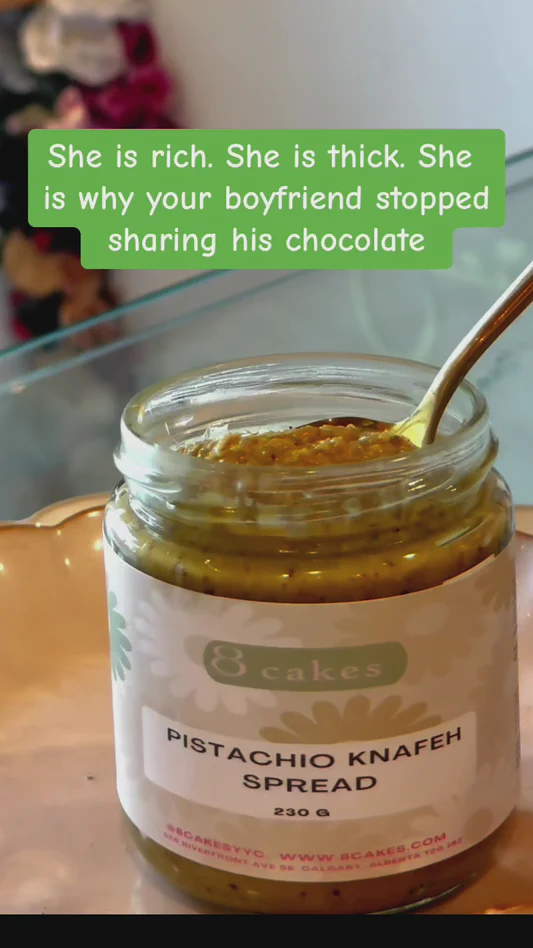 Pistachio knafeh Spread