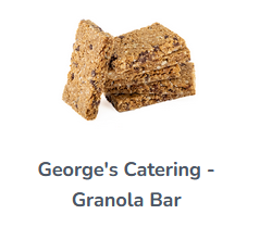 George's Catering - Granola Bar