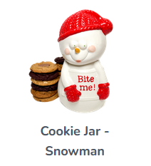 Cookie Jar - Snowman
