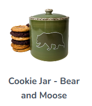 Cookie Jar - Bear and Moose