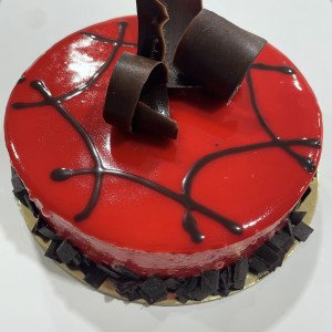 Raspberry Chocolate Mousse