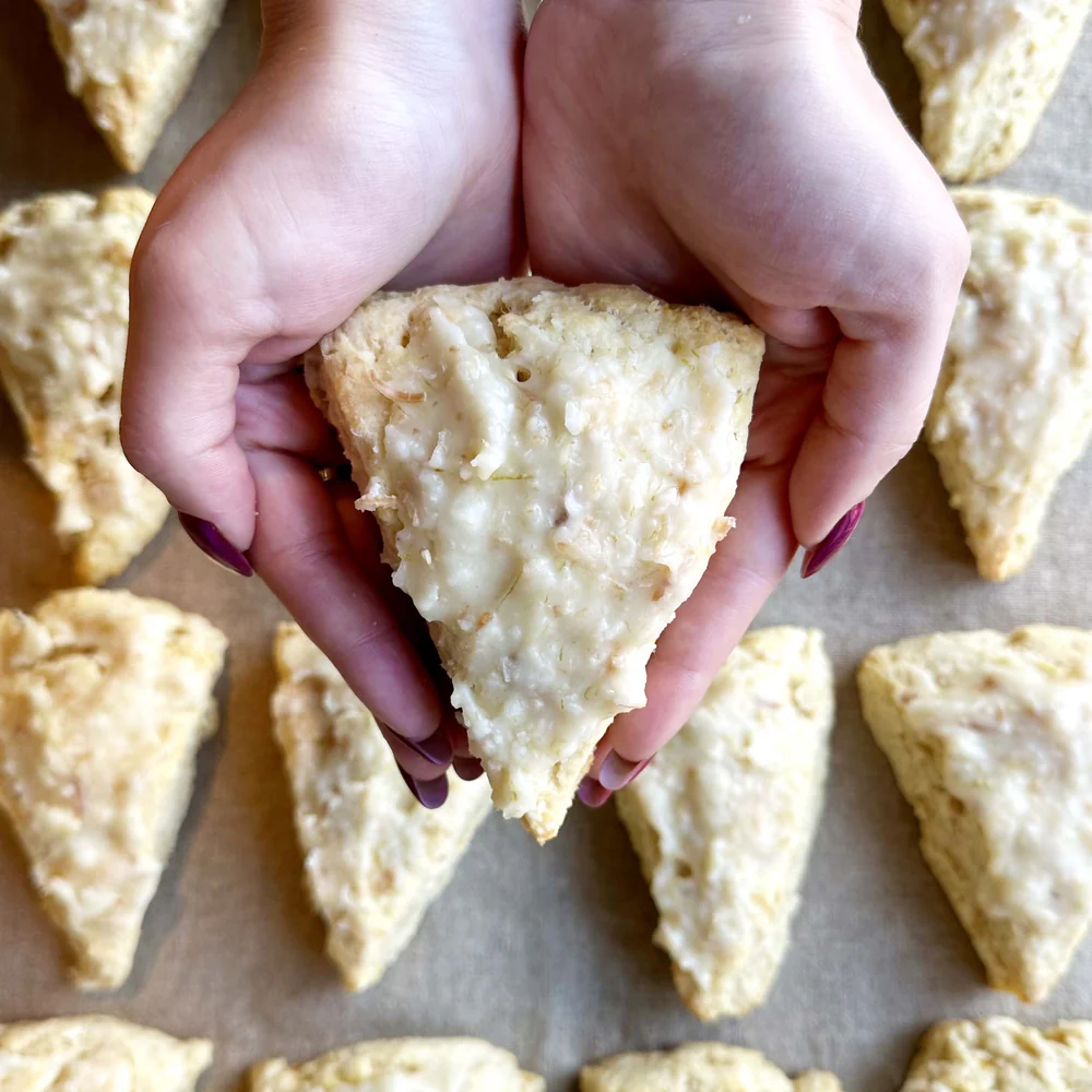 Mango Coconut Scones