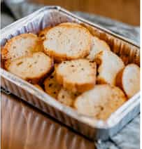Lina's Garlic Crostini