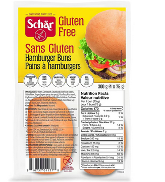 Schar Gluten-Free Hamburger Buns