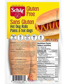 Schar Gluten-Free Hot Dog Buns